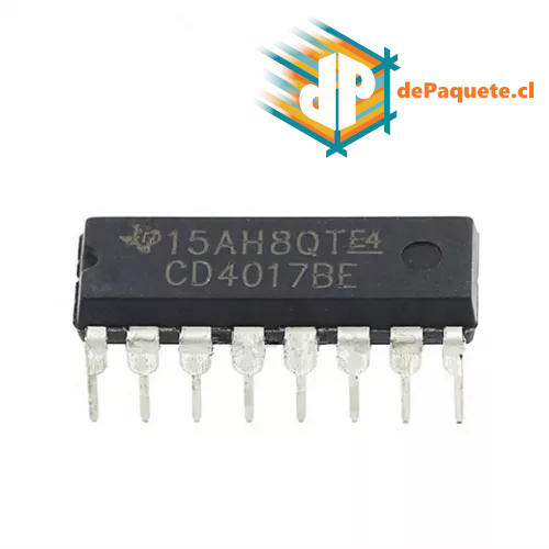 Circuito Integrado Decodificador CMOS CD4017 CD4017BE